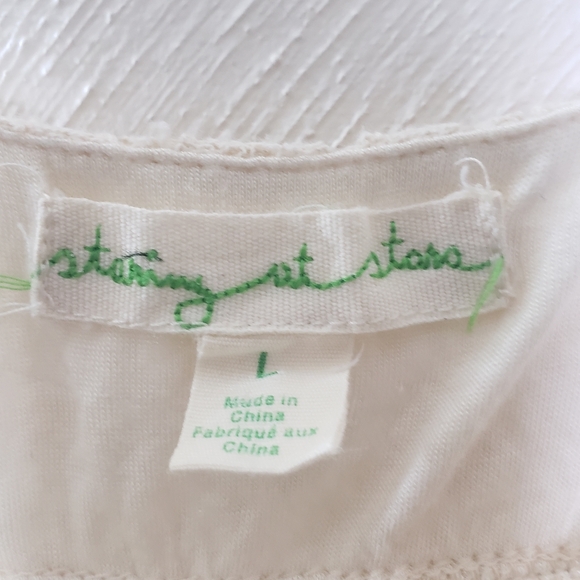 Urban Outfitters Staring at Stars Crochet Boho Festival Top Size Large - Picture 8 of 9